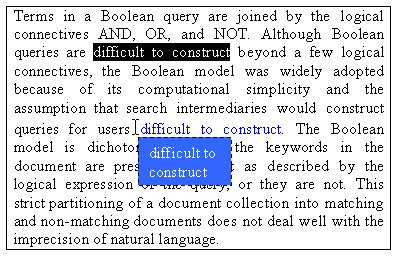 Tapping the space bar inserts the text into the document